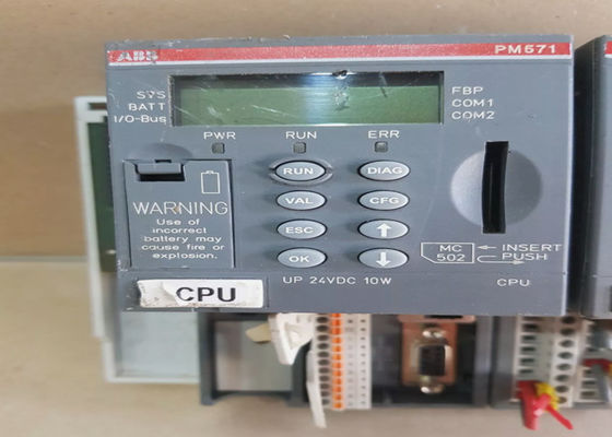 ABB PM571-V14x 1SAP130100R0200 AC500, Πρόγραμμα.Λογικός ελεγκτής 64kB