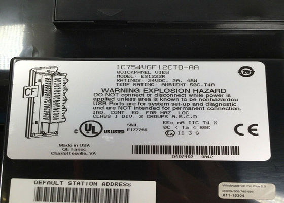 GE IC754VSI12CTD ES1222R IC754VGF12CTD που τροφοδοτείται από καλώδιο 12 ή 24 VDC