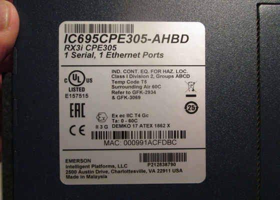 GE IC695CPE305 PACSystems PACSystems RX3i CPE330 Κεντρική μονάδα επεξεργασίας