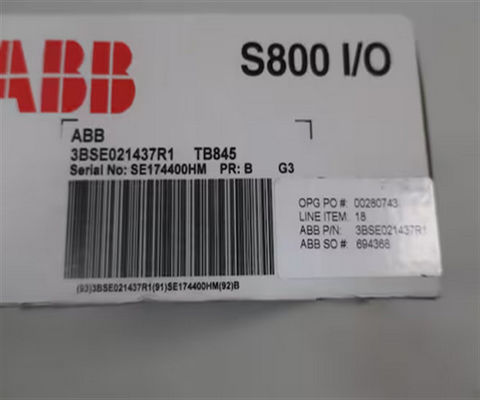 Abb 3BSE021437R1 TB845 S800 Διπλή μονάδα εξόδου λεωφορείου