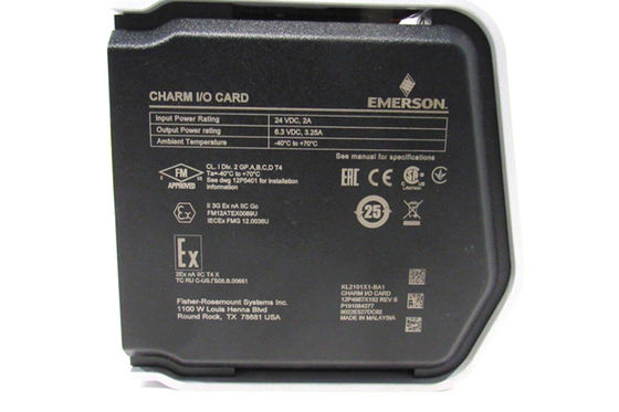 KL2101X1-BA1 Emerson DeltaV Charm Εισαγωγή έξοδος κάρτα Fisher Rosemount Συστήματα