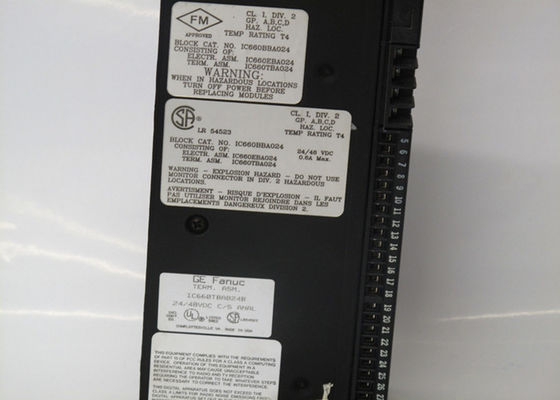 IC660BBA024 Τμήμα Ε/Υ της σειράς Ε/Υ GE Fanuc Genius, ονομαστική τάση 24/48 VDC