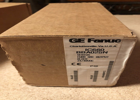 Η GE Fanuc GE-IP Genius I/O IC660BBA025 είναι μια αντίστοιχη πηγή ρεύματος 24/48Vdc με έξι εξόδους