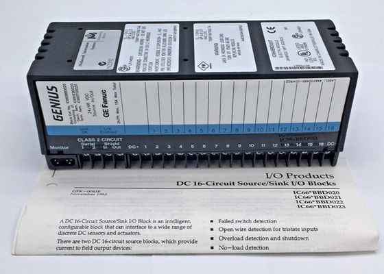 Το IC660BBD020 είναι ένα Genius Block I/O, προηγουμένως κατασκευασμένο από την GE Fanuc, υπό την Emerson Automation