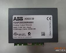 AO523 PLC αναλογική έξοδος Auto I O Μονάδα ABB Νέο πρωτότυπο σε κουτί