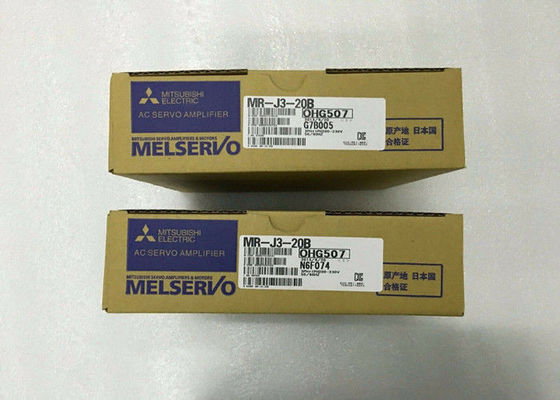 200W Mitsubishi Melservo Βιομηχανικός AC Servo Drive MR-J3-20B1 Εξόδου 170V 1.5A Εισόδου 200-230V