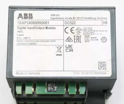 24V ψηφιακή μονάδα ελέγχου DC522 1SAP240600R0001