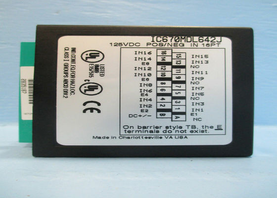 Η μονάδα IC670MDL642 είναι μια μονάδα ελέγχου πεδίου PLC που κατασκευάζεται από την GE Fanuc