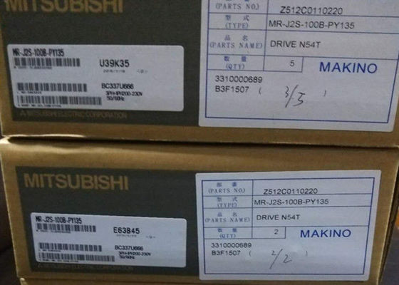 Mitsubishi Electric 1KW AC SERVO MR-J2S-100A-PY091 Βιομηχανικός κινητήρας