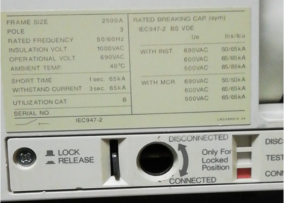 Εγχειρίδιο οδηγιών της Mitsubishi AE630-SW / AE630-SS 3P F TAL ETRBASE-P3 AX10 630A