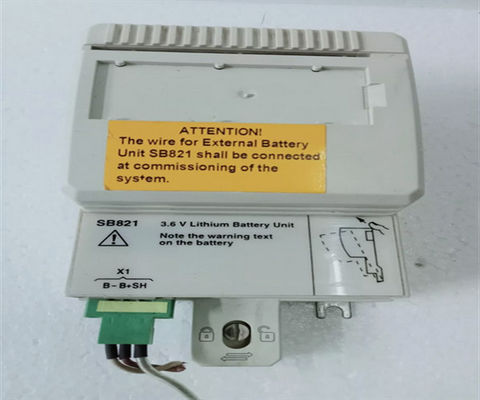 SB821 3BSE018109R1 Επαναχούμενη μονάδα ισχύος με σύνθεση μπαταρίας ιόντων λιθίου