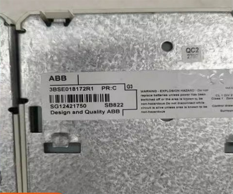 SB822 ABB 3BSE018172R1 Ενότητα επαναφορτιζόμενης μπαταρίας ABB AC 800M