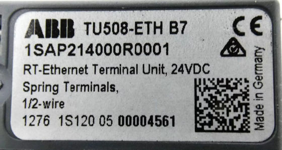 ΑΜΒ PLC-AC500 DC Ψηφιακή μονάδα I O DC508-ETH Νέο αρχικό κουτί