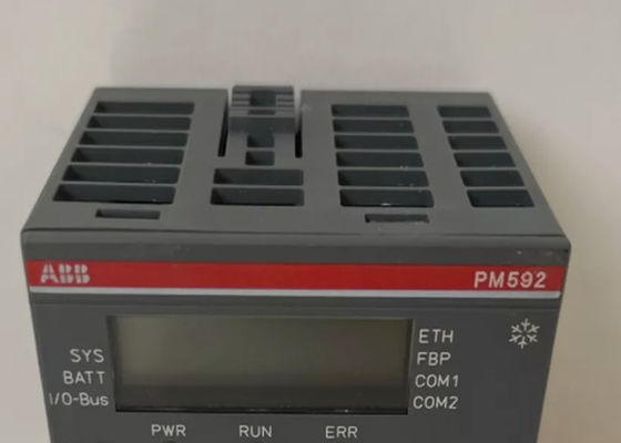Μονάδα επεξεργασίας ABB PM592-ETH 1SAP150200R0271. Μνήμη 4MB. Μονάδα επεξεργασίας AC500.