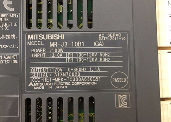 Ηλεκτρική Mitsubishi MELSERVO MR-J3 Σειρά MR-J3-10B1 Βιομηχανικός ενισχυτής κινητήρα 100W