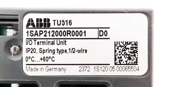 TU516 1SAP212000R0001 Ψηφιακή μονάδα 24V Brand ABB New Box