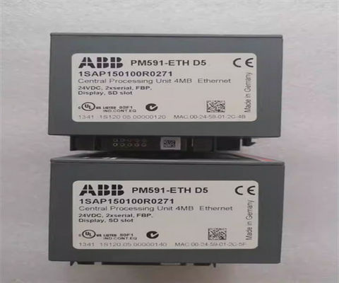 Μοντέλο ελέγχου AC500 ABB PM591-ETH 1SAP150100R0270