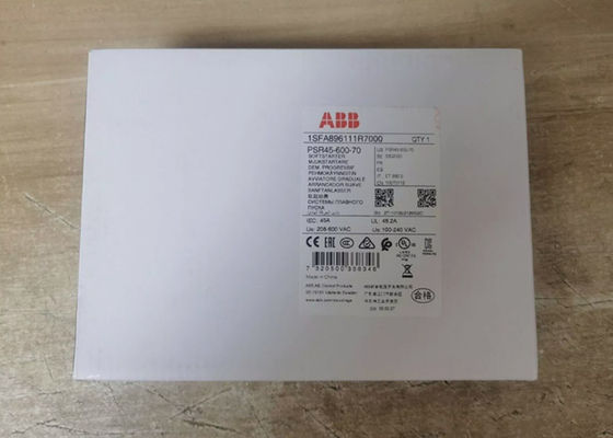 ΑΜΒ PSR45-600-70 1SFA896111R7000 Α ονομαστικό μέγιστο ρεύμα λειτουργίας 45 A με εύρος τάσης λειτουργίας