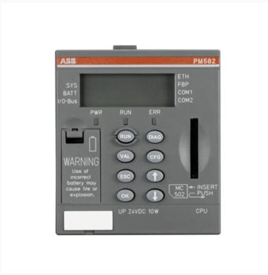 Ελεγκτής λογικής προγραμματισμού PLC της σειράς ABB AC500 PM582-ETH
