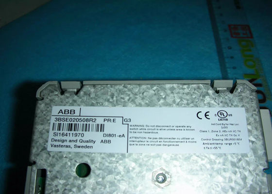ABB 3BSE020508R2 DI801-eA Ψηφιακή είσοδος 24V 16 χλμ 1x16 χλμ, ονομαστική απομόνωση.50V
