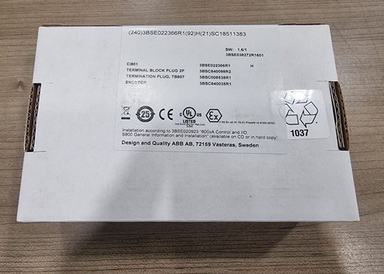 ABB CI801 3BSE022366R1 CI801 PROFIBUS FCI S800 Διασύνδεση 1 τεμάχιο Συνδετήρα τροφοδοσίας