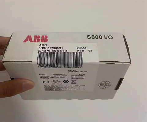 ABB 3BSE022366R1 Διασύνδεση επικοινωνίας Ψηφιακή μονάδα I/O CI801