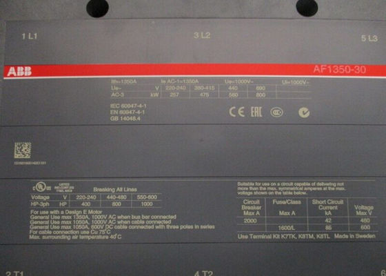ΑΦ1350-30-22-70 100-250V 50/60Hz ή 100-250V DC Contactor Ψηφιακή ενότητα εισόδου και εξόδου