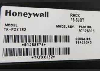 Honeywell PLC Module TK-FXX132 Πλαίσιο τρύπας Επικάλυψη 13 Amp Tamb Max=60 C