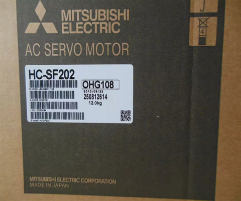HC-SF202 Mitsubishi 2000rpm 2kW HC-MF Σειρά Βιομηχανικός κινητήρας υποστήριξης