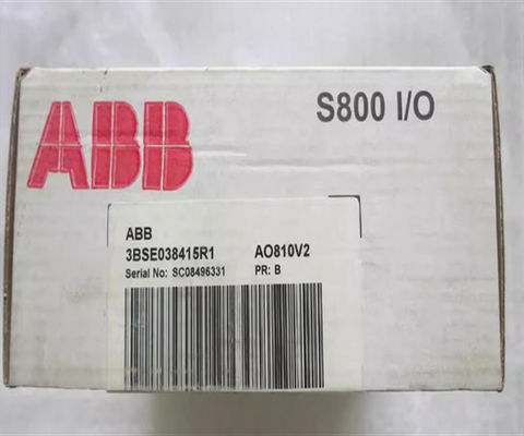 3BSE038415R1 ABB AO810V2 Αναλογική έξοδος περιττής τροφοδοσίας ηλεκτρικής ενέργειας