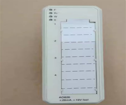 3BSE008546R1 ABB AO820 Αναλογική έξοδος περιττής μονάδας τροφοδοσίας