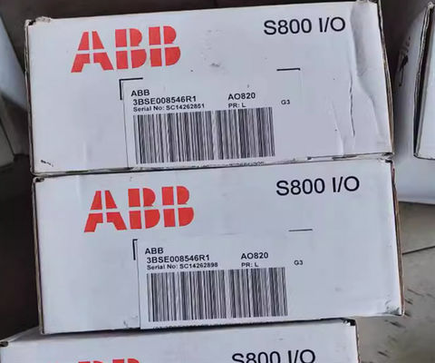 3BSE008546R1 ABB AO820 Αναλογική έξοδος περιττής μονάδας τροφοδοσίας