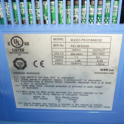 M-EDC-PS1012AB502 MEDC MITSUBISHI Πλατφόρμα ελεγκτή Βιομηχανική τροφοδοσία