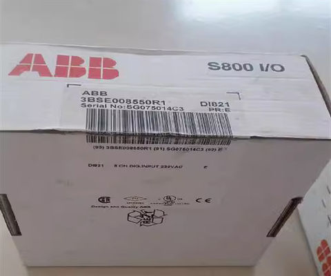 3BSE008512R1 ABB DI820 Ψηφιακή είσοδος περιττής μονάδας τροφοδοσίας