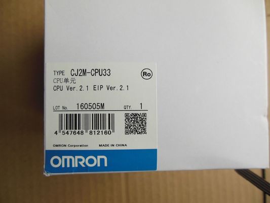 Omron CJ2M-CPU33 Συστήματος Overhead Time 270 μs Προγραμματιζόμενος ελεγκτής