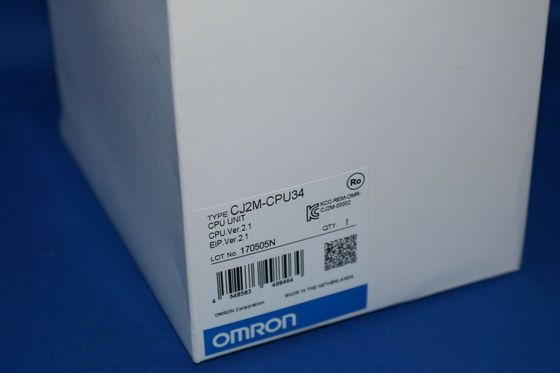 Omron CJ2M-CPU34 Διορισμός ρεύματος 5A Προγραμματιζόμενος ελεγκτής