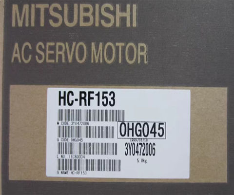 200-230 VAC Mitsubishi HC-RFS153 Σερβοκινητήρας ονομαστική ισχύς 1.500 W Βιομηχανικές τροφοδοσίες