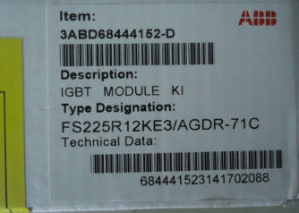 Η μονάδα κίνησης IGBT της ABB FS300R17KE3/AGDR-76C S IGBT KIT για βιομηχανική αυτοματοποίηση