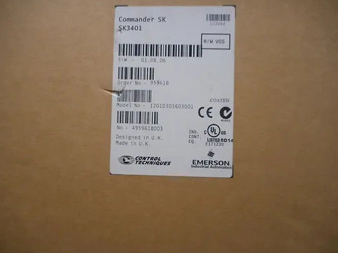 SK3401 15KW Nidec EMERSON Αντιστροφέας ΤΕΧΝΙΚΑ ΕΛΕΓΓΙΣΜΟΥ