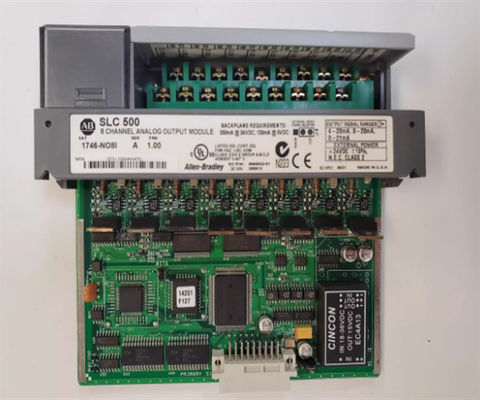 Μοντέλο ελέγχου αναλογικής εξόδου Allen-Bradley 1746-NO8I
