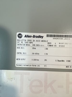 ALLEN-BRADLEY 2093-AMP5 Kinetix 2000 Πολυάξια Σερβοκίνηση