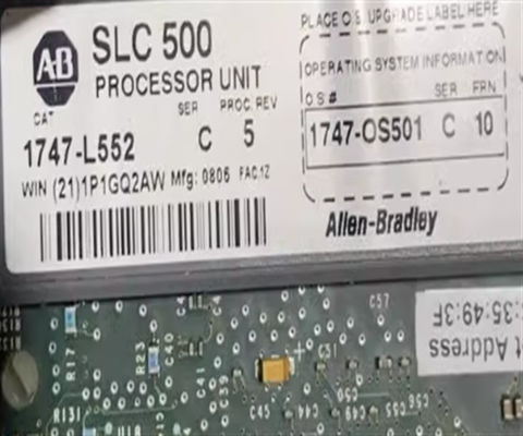 Allen-Bradley 1747-L552 SLC 500 SLC 5/05 Επεξεργαστής, μνήμη 32K