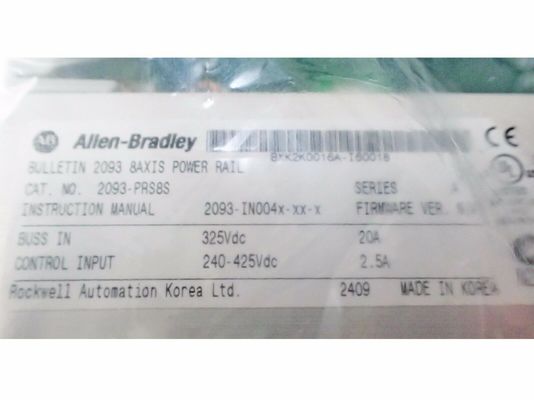Αλεν Μπράντλεϊ 2093-PRS8S KINETIX 2000 SERVO POWER RAIL PLUS SHUNT/SPARE 8 σχισμές