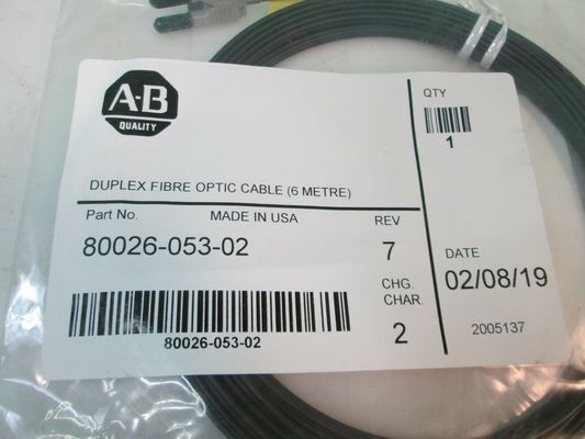 ALLEN-BRADLEY 80026-053-02 Διπλό οπτικό καλώδιο ινών 6M