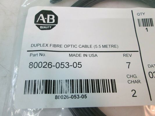ALLEN-BRADLEY 80026-053-05 Διπλό οπτικό καλώδιο ινών 5.5M