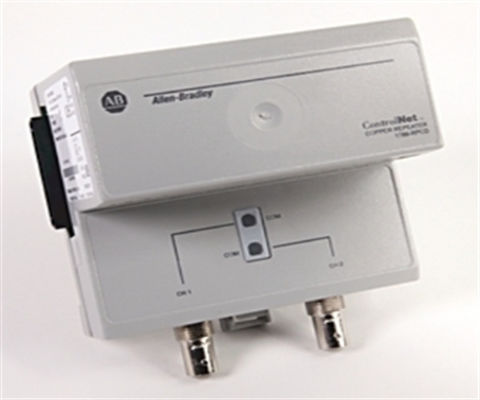 Allen-Bradley 1786-RPCD ControlNet Διπλή χαλκική κοακσιακή επαναλαμβανόμενη μονάδα