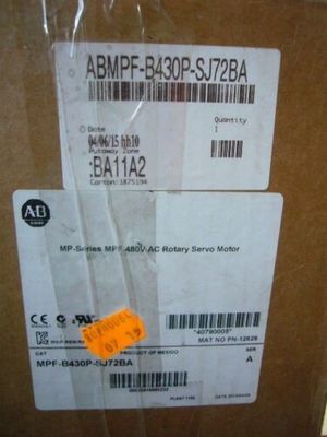 Αλεν-Μπράντλεϊ MPF-B430P-SJ72BA MPF-Series MPF 480V AC περιστρεφόμενος ελεγκτικός κινητήρας