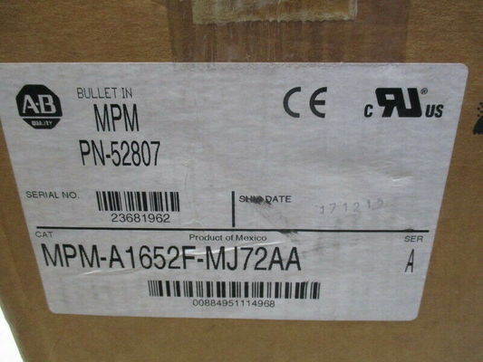 Αλεν-Μπράντλεϊ MPM-A1652F-MJ72AA MPM-Series MPM 240V AC περιστρεφόμενος ελεγκτικός κινητήρας