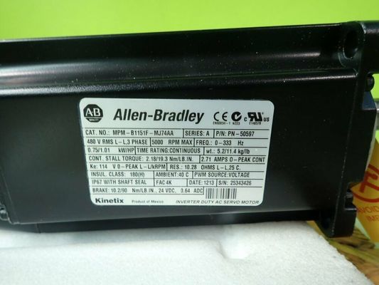 Αλεν-Μπράντλεϊ MPM-B1151F-MJ72AA MPM-Series MPM 480V AC περιστρεφόμενος ελεγκτικός κινητήρας