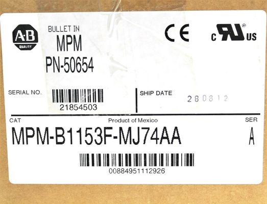 ΑΛΛΕΝ-ΒΡΑΔΛΕΙ Α20Β-0007-0361 MP-Series MPM 480V AC περιστρεφόμενος ελεγκτικός κινητήρας